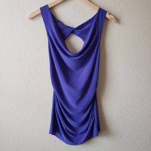 Charlotte Russe Slinky Purple Top